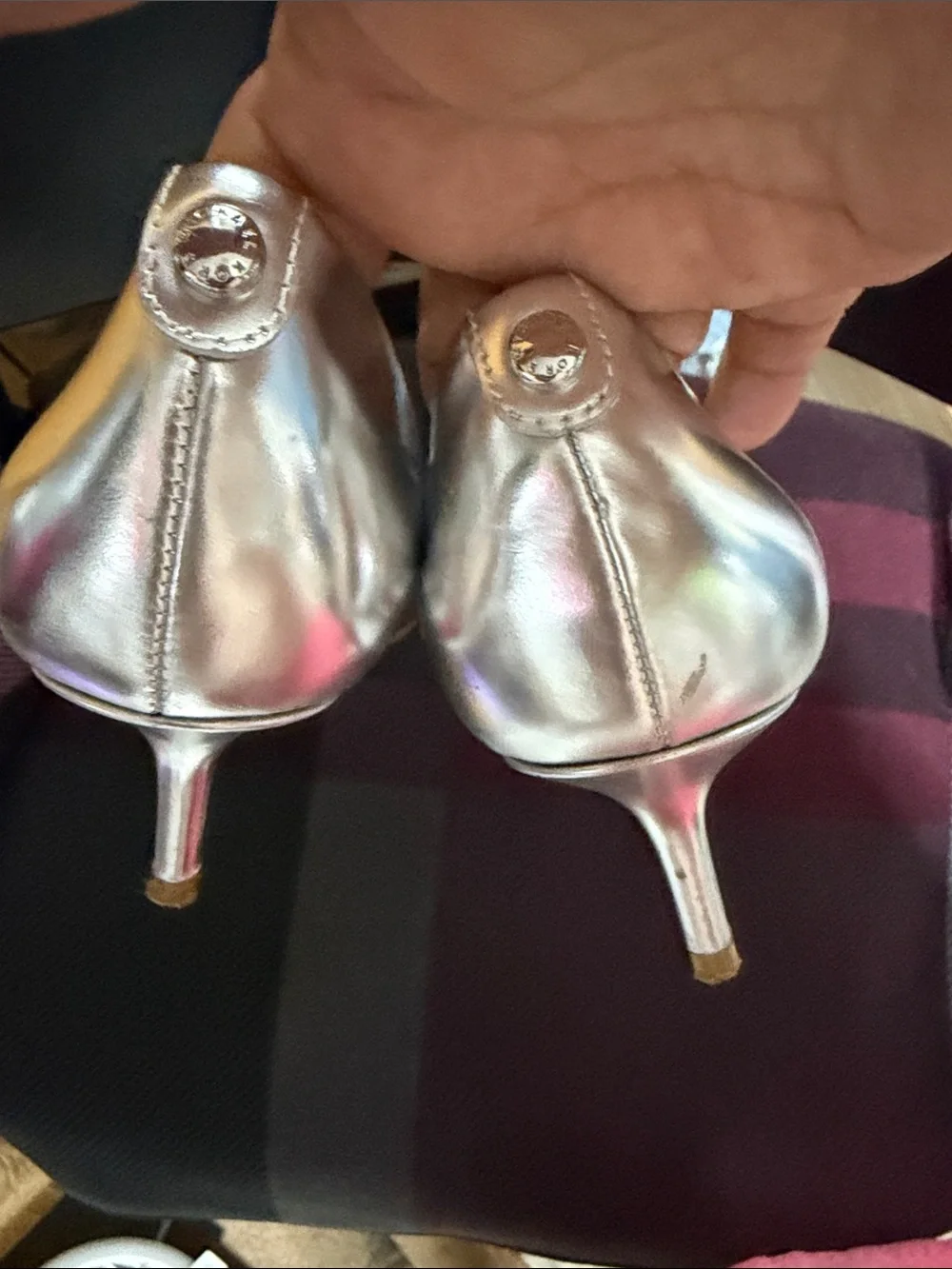Michael Kors sleek metallic